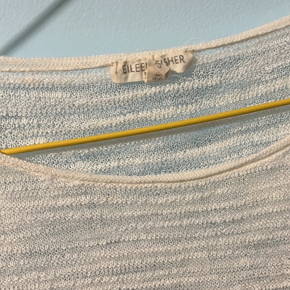 Eileen Fisher Lightweight Summer Sweater Size S Petite - Picture 3 of 5